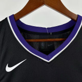 23/24 KINGS WESTBROOK #18 Black Top Quality Hot Pressing NBA Jersey