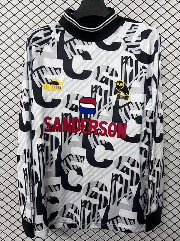 1992/1993 Sheffield Wednesday Ｇoalkeeper Long Sleeve Retro Soccer Jersey