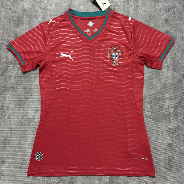 26/27 Portugal Home Women Soccer Jersey#女