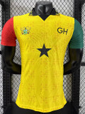 26/27 Ghana Yellow Commemorative Edition Player Version Soccer Jersey