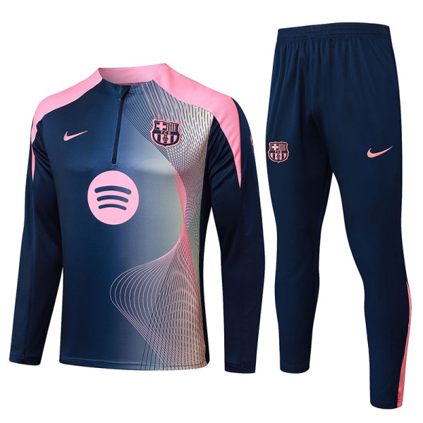 25/26 BAR Curve inkjet Half Pull Tracksuit# B25105 (半拉链)