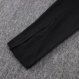 25/26 PSG Blue Red Inkjet Half Pull Tracksuit#B25118 (半拉链)