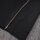 25/26 ARS Black Retro Edition Half Pull Tracksuit #B25113(半拉链)