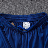 25/26 BAR Diagonal inkjet Blue Kids Half Pull Tracksuit#E25174 (童装半拉链)