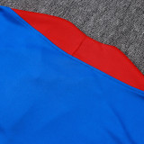 25/26 PSG Blue Red Inkjet Half Pull Tracksuit#B25118 (半拉链)