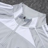 25/26 RMA Grey Half Pull Tracksuit#B25114(半拉链)