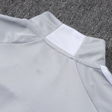 25/26 RMA Grey Half Pull Tracksuit#B25114(半拉链)