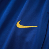 25/26 BAR Diagonal inkjet Blue Kids Half Pull Tracksuit#E25174 (童装半拉链)