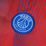 25/26 PSG Blue Red Inkjet Half Pull Tracksuit#B25118 (半拉链)