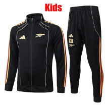 25/26 ARS Black Retro Edition Kids Jacket Tracksuit#E25179童装