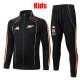 25/26 ARS Black Retro Edition Kids Jacket Tracksuit#E25179童装