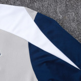 25/26 TOT Grey Kids Half Pull Tracksuit#E25185 (童装半拉链)