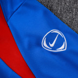 25/26 PSG Blue Red Inkjet Half Pull Tracksuit#B25118 (半拉链)