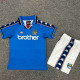 1997/1998 Man City Home Kids Retro Soccer Jersey
