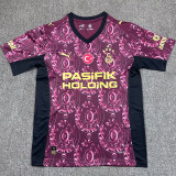 25/26 Galatasaray Third Fans Soccer Jersey(Advertisement)(带胸前广告五星）