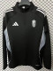 25/26 Granada Black Half Pull Tracksuit (半拉链)