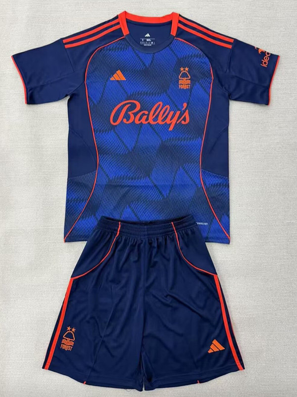 25/26Nottingham Third Kids Soccer Jersey