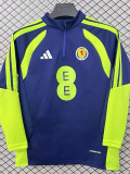 25/26 Scotland Blue Half Pull Tracksuit (半拉链)