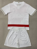 25/26 Monaco Home Kids Soccer Jersey