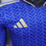 25/26 Italy Home Player Version Long Sleeve Soccer Jersey