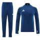 25/26 AD Royal Blue Half Pull Tracksuit#AB09蔚蓝(半拉链)