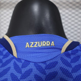 25/26 Italy Home Player Version Long Sleeve Soccer Jersey
