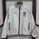 25/26 Napoli Grey White Embroidery windbreaker