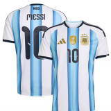 26/27 Argentina Home  Player Version Kids Soccer Jersey(带胸前章)