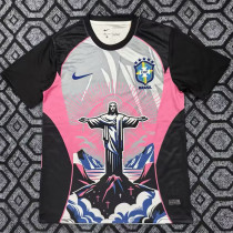 26/27 Brazil Goddess Edition Pink Fans Soccer Jersey