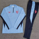 25/26 Sevilla Sky Blue Half Pull Tracksuit (半拉链)
