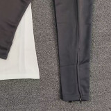 25/26 Málaga CF White Half Pull Tracksuit (半拉链)