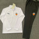 25/26 Valencia White Half Pull Tracksuit (半拉链)