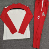 25/26 FC Köln White &Red Half Pull Tracksuit (半拉链)