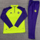 25/26 Fiorentina Fluorescent Green Half Pull Tracksuit (半拉链)