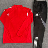 25/26 Sevilla Red Half Pull Tracksuit (半拉链)