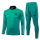 25/26 LIV Green Half Pull Tracksuit#B25132 (半拉链)