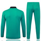 25/26 LIV Green Kids Half Pull Tracksuit#E25199 (童装半拉链)