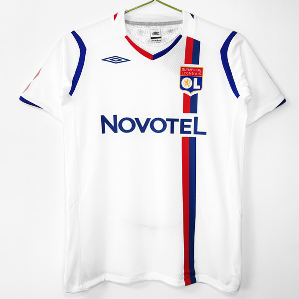 2008/2009 Lyon Home Retro Soccer Jersey