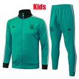 26/27 LIV Green Kids Jacket Tracksuit #E25200童装