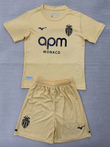 25/26 Monaco Third Kids Soccer Jersey