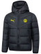 25/26 Dortmund Black Hooded Cotton Coat 连帽棉衣