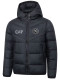 25/26 Napoli Black Hooded Cotton Coat 连帽棉衣