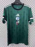 25/26 Schalke 04 150th Anniversary Edition Fans Soccer Jersey带章