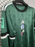 25/26 Schalke 04 150th Anniversary Edition Long Sleeve Fans Soccer Jersey
