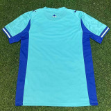25/26 Marseille Sky Blue Fans Soccer Jersey
