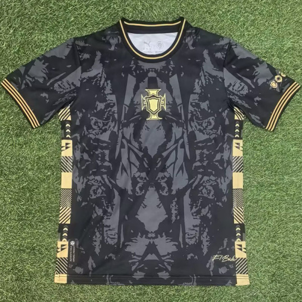 26/27 Portugal Concept Edition Black Fans Soccer Jersey