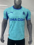 25/26 Marseille Sky Blue Fans Soccer Jersey