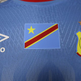 26/27 Congo Blue Player Version Soccer Jersey(带章)