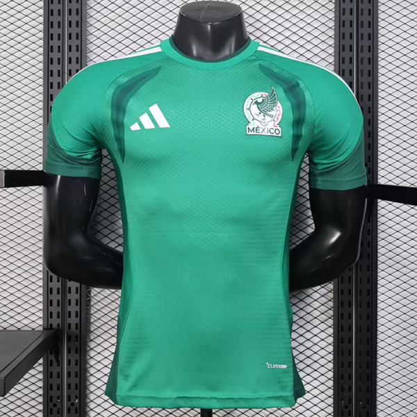25/26 Mexico Goalkeeper Green Player Version Soccer Jersey