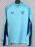 25/26 Bilbao Sky Blue Half Pull Tracksuit (半拉链)